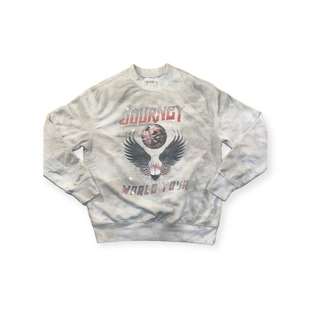 JOURNEY World Tour Graphic Concert Sweatshirt. XS. NEW!